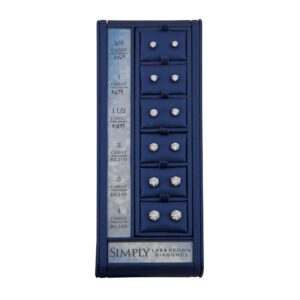 Simply LAB GROWN Diamond 6 Slot Earring Display