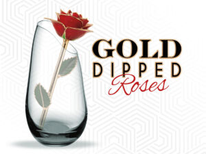 Gold Dipped Roses