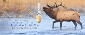 Cabochon Cut Elk Ivory